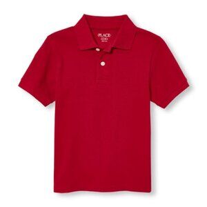 5 piece BUNDLE Children's‎ Place Boys Uniform Pique Polo in Red | Size XL (14)